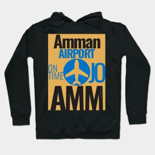 AMMAN airport code Hoodie